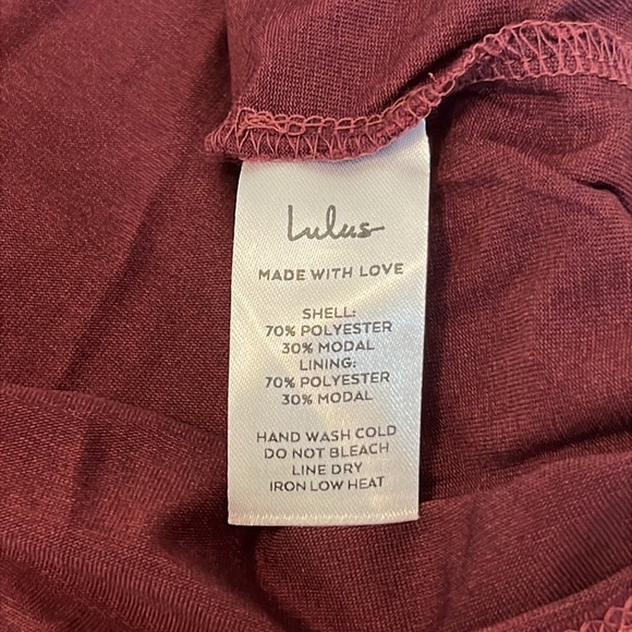 Lulus Endless Poise Mauve Long Sleeve Surplice Tulip Maxi Dress - Picture 16 of 16